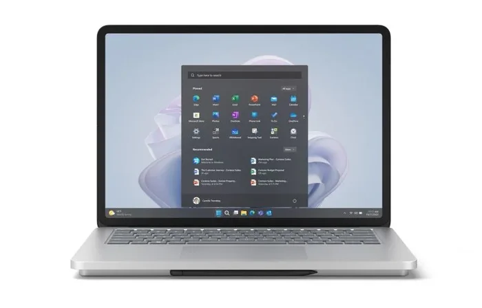 Microsoft Surface Laptop Studio 2 Intel® Core™ i7 i7-13800H Híbrido (2-en-1) 36,6 cm (14.4″) Pantalla táctil 16 GB LPDDR5x-SDRAM 512 GB SSD Wi-Fi 6E (802.11ax) Windows 11 Pro Platino