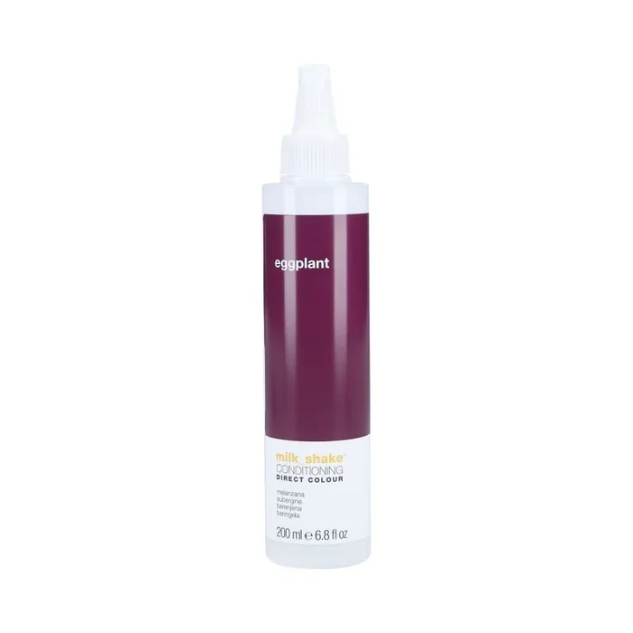 Milk shake, direct colour, ammonia-free, hair colour conditioner, eggplant, 200 ml