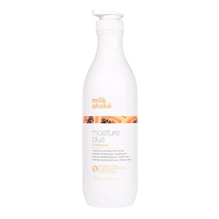 Milk shake, moisture plus, paraben-free, hair shampoo, for moisturizing, 1000 ml