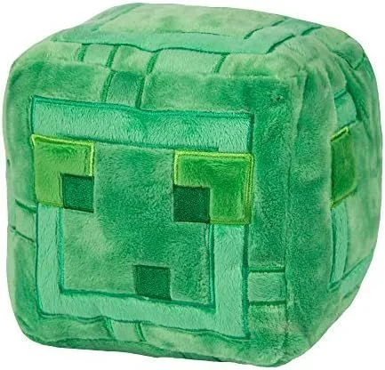 Minecraft – Peluche Slime Cubo, Verde, 7.5″ , color/modelo surtido