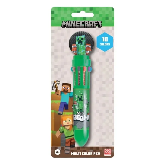 Minecraft favorito bolígrafo 10 colores