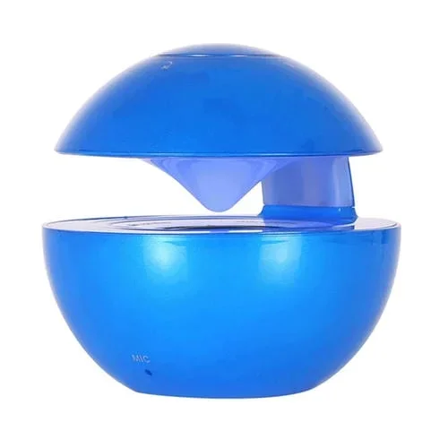 Mini Altavoz Inalámbrico Bt-118 Bluetooth Luz de Respiración Soporte Manos Libres Tarjeta TF Aux (Azul)