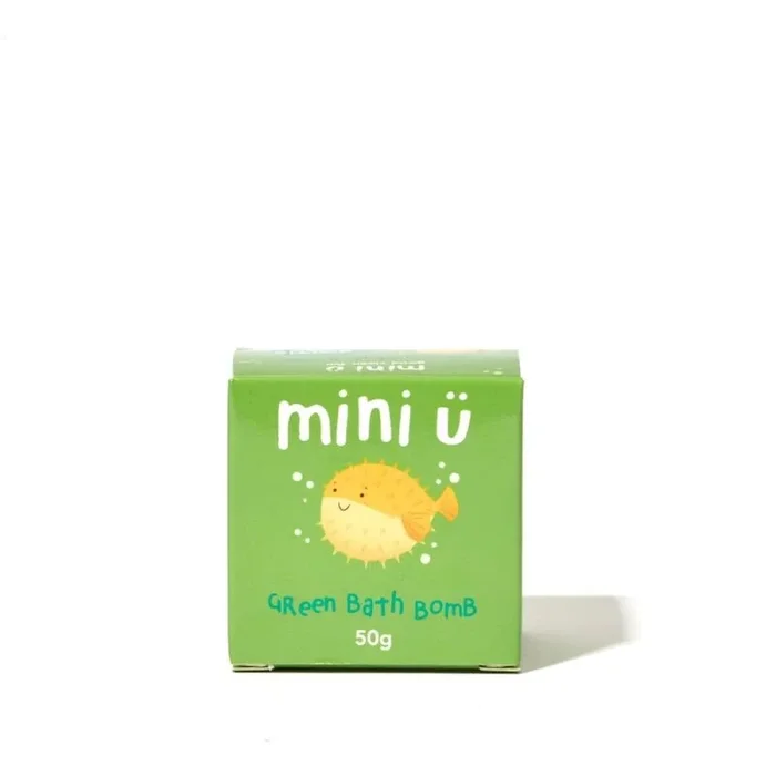 Mini-u single green bath bomb 50 g
