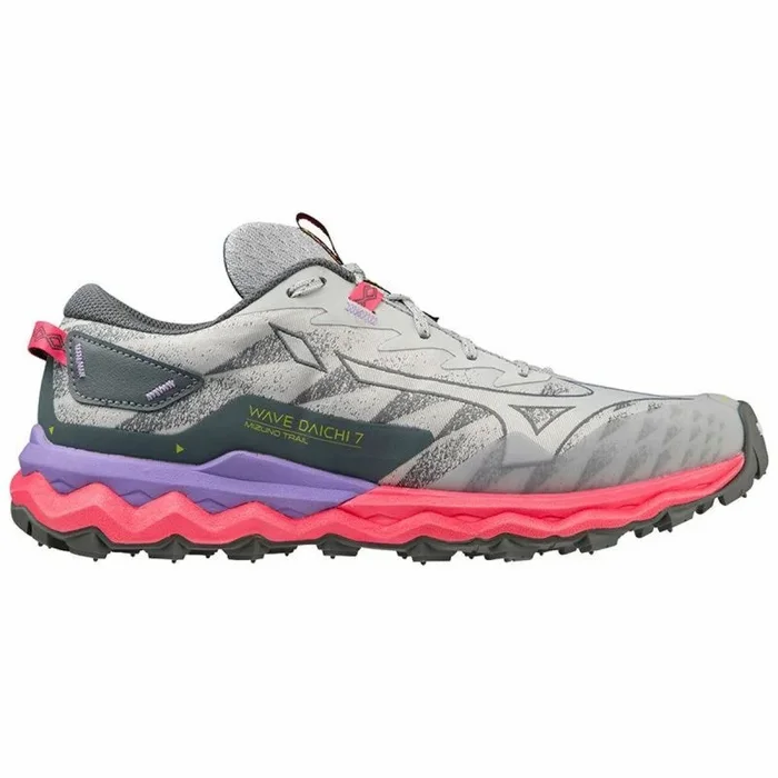 Mizuno Shoe Wave Daichi WOS, Shoes Mujer, PearlBlue/High-Vis Pink/P.Punch, 41 EU
