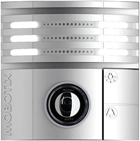 Mobotix T26B – Sistema para videoportero (6 Mpx), color plateado