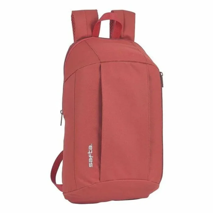 Mochila casual safta m821a rojo (22 x 39 x 10 cm)