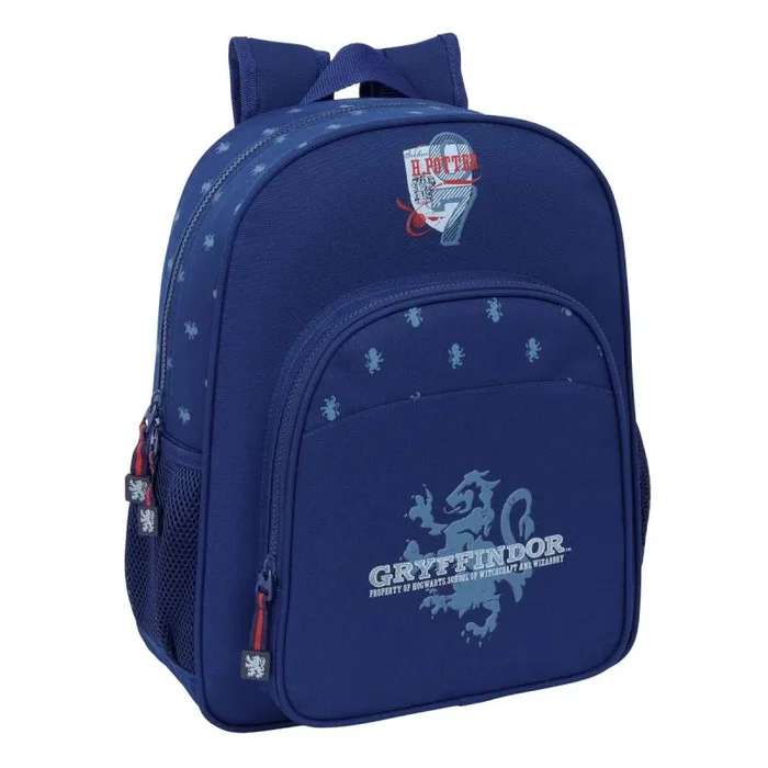 Mochila escolar harry potter captain azul marino 32 x 38 x 12 cm