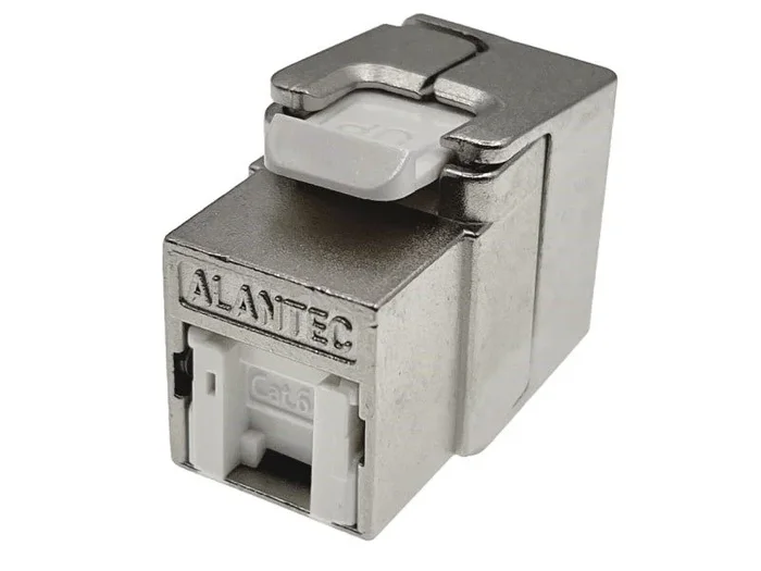 Módulo keystone alantec mb004-1 rj45 sin herramientas stp cat.6 poe+ alantec plus – rendimiento de transmisión mejorado