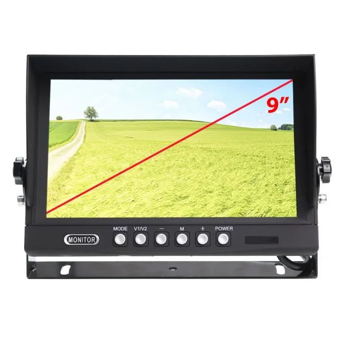 Monitor LCD 9″ 1024×600 Camaras Aparcamiento