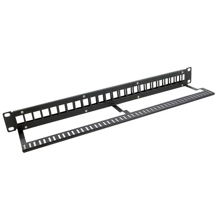 Monolyth patch panel 24 puertos 19″ utp keystone