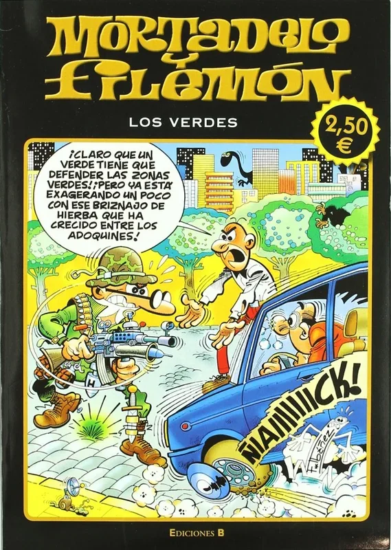 Mortadelo y Filemón: los verdes: Edición económica (Olé! Mortadelo)