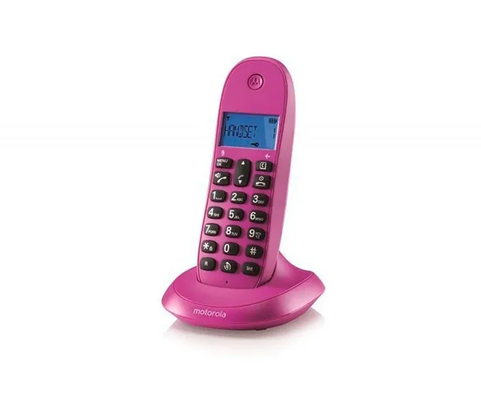 Motorola C1001LB+ Teléfono DECT Identificador de llamadas Púrpura