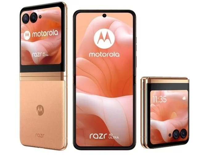 Motorola Xt2321-1 Razr 40 Ultra 5g Dual Sim 8gb Ram 256gb – Peach Fuzz Eu
