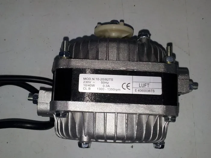 MotorVentilador 16W 230Vac 1350rpm 82x82x75mm