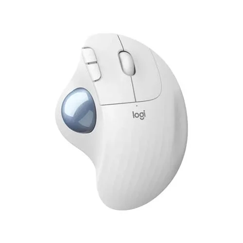 Mouse Trackball Inalámbrico Logitech Ergo M575 Creative (Blanco)