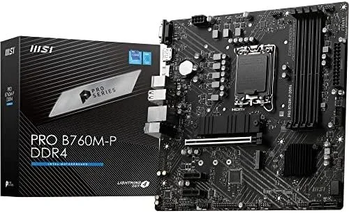 MSI PRO B760M-P DDR4 placa base Intel B760 LGA 1700 micro ATX