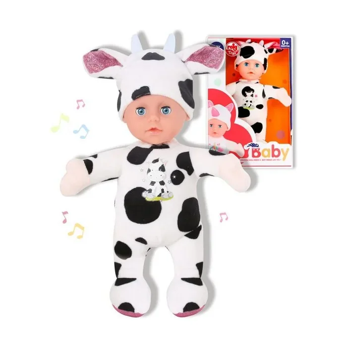 Muñeca bebé reig peluche vaca 25 cm