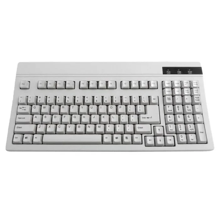 Mustek teclado tpv ack-700u blanco usb 105 teclas