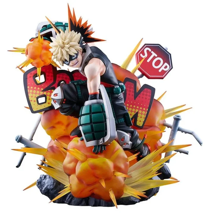 My hero academia estatua pvc 1/7 katsuki bakugo: great explosion murder god dynamight 25 cm