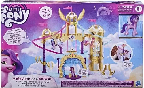 My Little Pony Princess Petals & Cloudpuff Royal Racing Ziplines