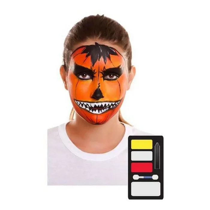 My Other Me-Kit Maquillaje Adulto Calabaza, Talla única (Viving Costumes 207069)