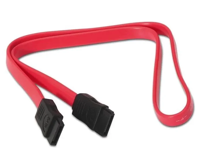 Nanocable 10.18.0101 cable de SATA 0,5 m Negro, Rojo
