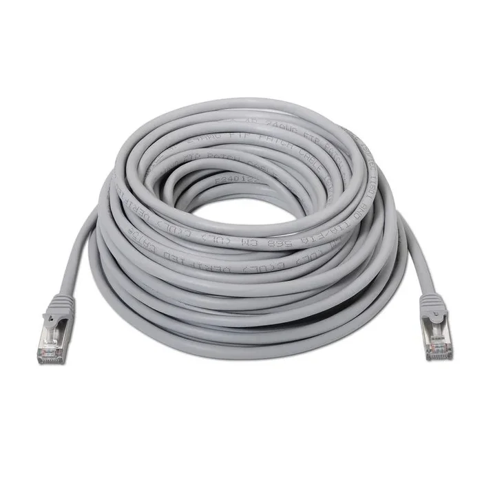 Nanocable cable de red latiguillo flexible rj45 cat.6 sstp pimf awg26 15m – color gris