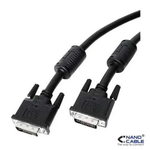 Nanocable CABLE DVI DUAL LINK 24+1 M-M 1.8 M