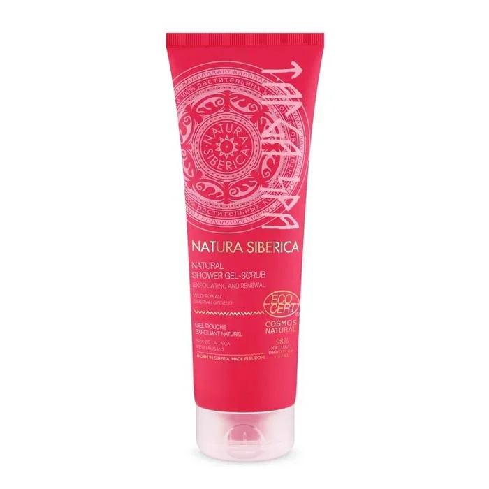 Natura siberica natural gel-exfoliante siberian ginseng 200ml