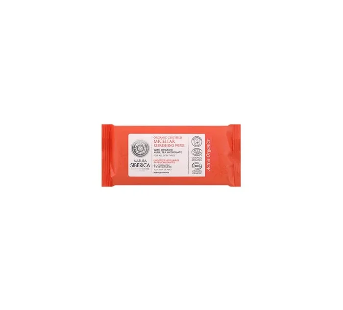 Natura siberica toallitas micelares faciales refrescantes 20un