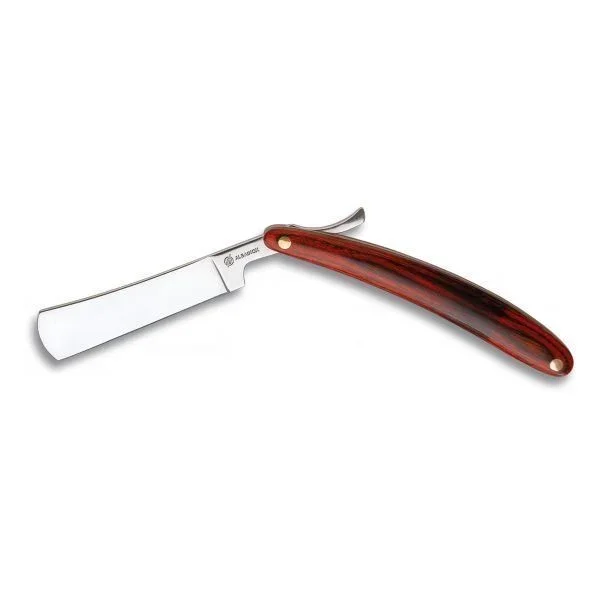 Navaja Albainox Barbera Mango Stamina Roja Hoja de Acero Inox 7 Cm, en caja a color 10905m