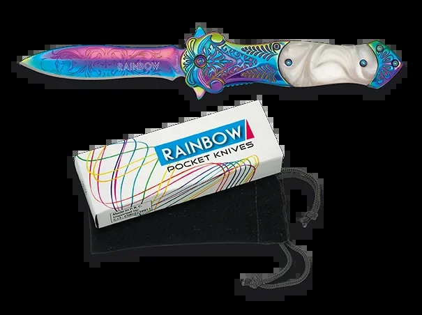 Navaja Rainbow Hoja:8.5 Cm