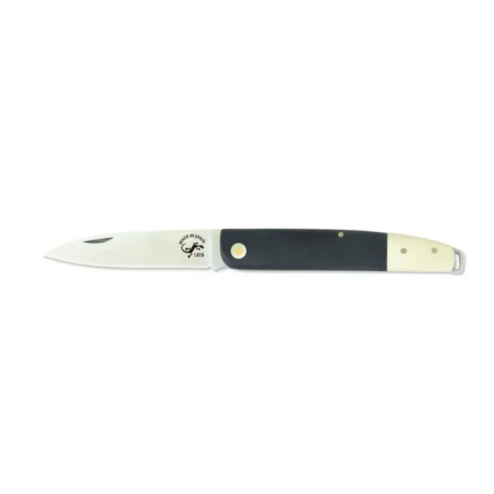 Navaja Salamandra 103251, hoja de acero inoxidable 1.4116 de 7,5 cm, 60 gramos de peso cachas Juma + pañuelo desenfunda