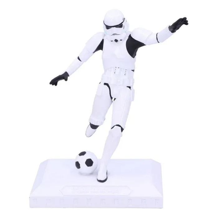 Nemesis Now Figura Oficial de Stormtrooper Back of The Net (17 cm), Color Blanco (B5870V2)