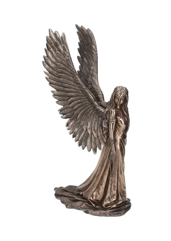 Nemesis Now Spirit Guide Anne Stokes – Figura Decorativa (50 cm), Color Bronce