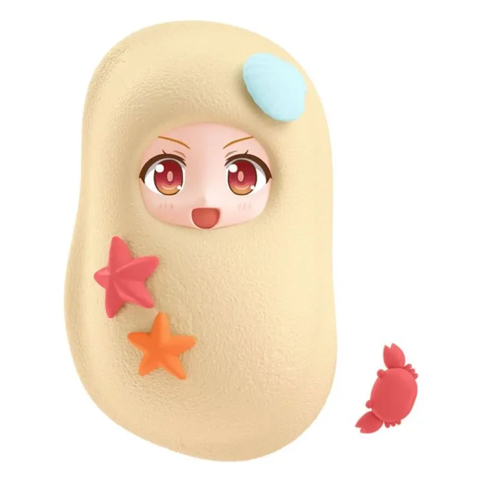 Nendoroid more accesorios para las figuras nendoroid kigurumi face parts case sand bath 10 cm