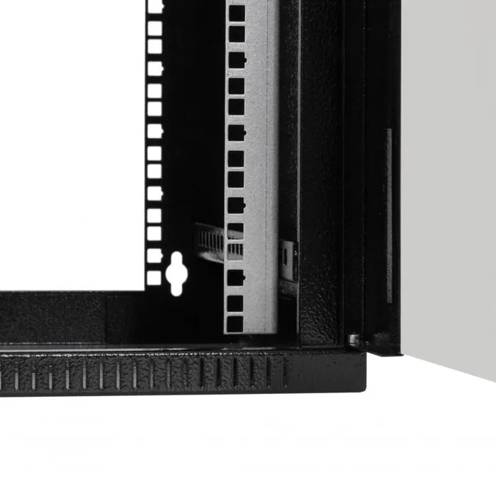 Netrack Armario de Pared Rack 19″, 4.5U/400 mm, Negro, Puerta de Cristal
