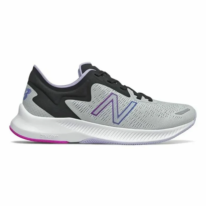New Balance Women’s DynaSoft Pesu V1 Running Shoe, Light Aluminum/Black/Mystic Purple, 10.5 M US