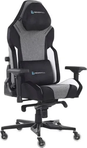 Newskill silla gamer banshee gris tela ns-ch-banshee-gray-ze