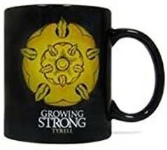 (NEX) TYRELL TAZA NEGRA CERAMICA GAME OF THRONES