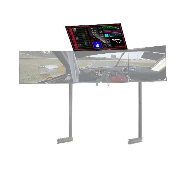Next Level Racing Elite Freestanding Monitor Stand Quad Add-On – Black Edition