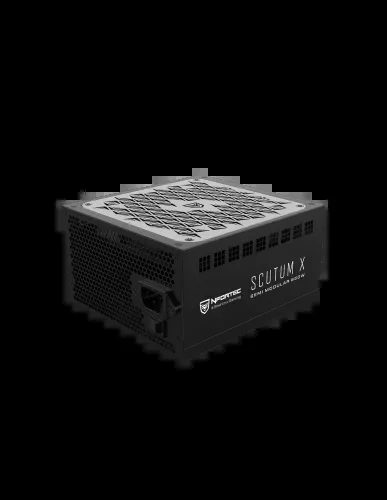Nfortec Scutum X unidad de fuente de alimentación 650 W 20+4 pin ATX ATX Negro