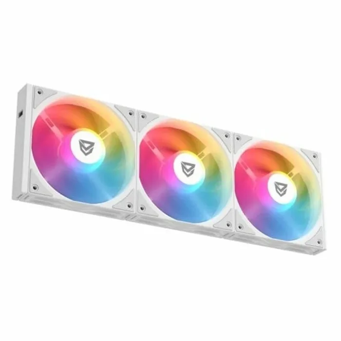 Nfortec Stellar Ventilador 12 cm Blanco 1 pieza(s)