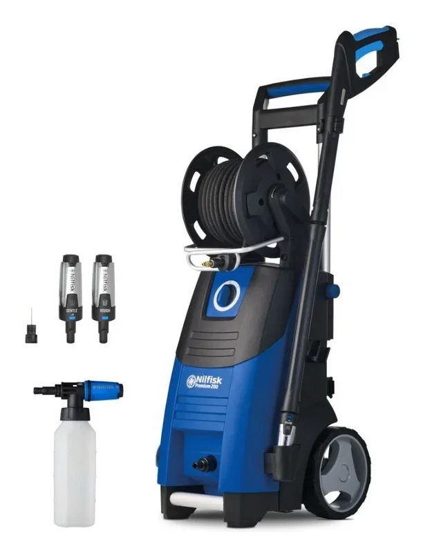 Nilfisk Premium 200-15 UK Limpiadora de alta presión o Hidrolimpiadora Vertical Eléctrico 610 l/h 2900 W Azul