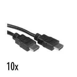 Nilox NX090201127 cable HDMI 2 m HDMI tipo A (Estándar) Negro