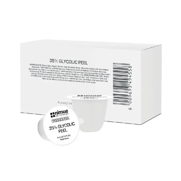 Nimue professional 35% glycolic peel 6x4ml