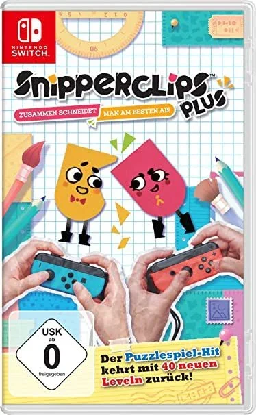 Nintendo Snipperclips Estándar Plurilingüe Nintendo Switch