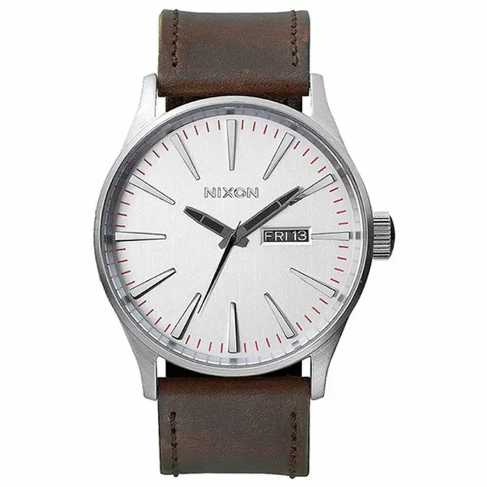 Nixon Reloj Analógico para Hombre de Cuarzo con Correa en Cuero A105-1113-00