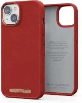 Njord byELEMENTS Suede Comfort+ Case – iPhone 14 – Burnt Orange