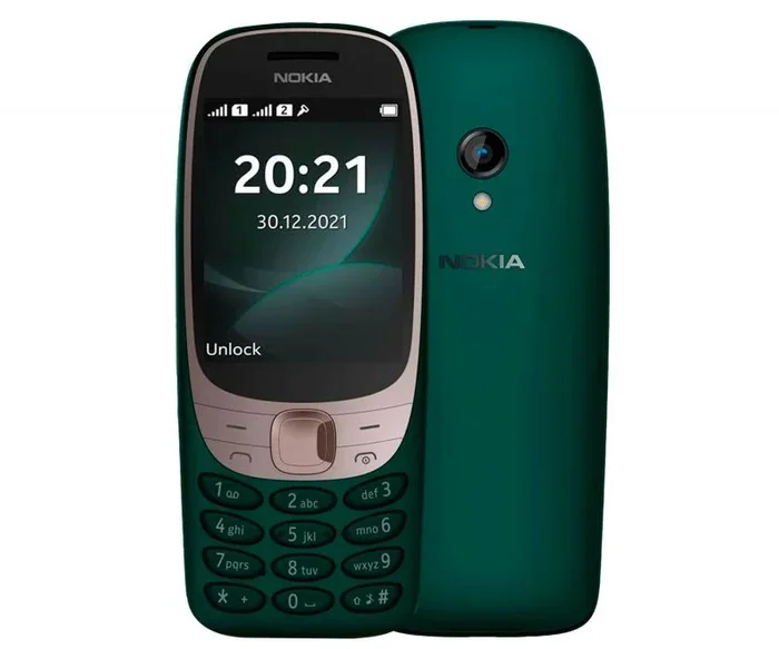 Nokia 6310 – Teléfono Celular, 1.150 bateria, Radio FM, Pantalla 2.8″, procesador Unisoc 6351F, Dual-sim, Bluetooth 5.0, Color Verde